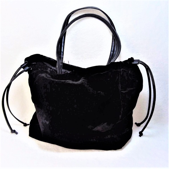 NEW VICTORIA'S SECRET Crushed Velvet Handbag Tote - Picture 2 of 5